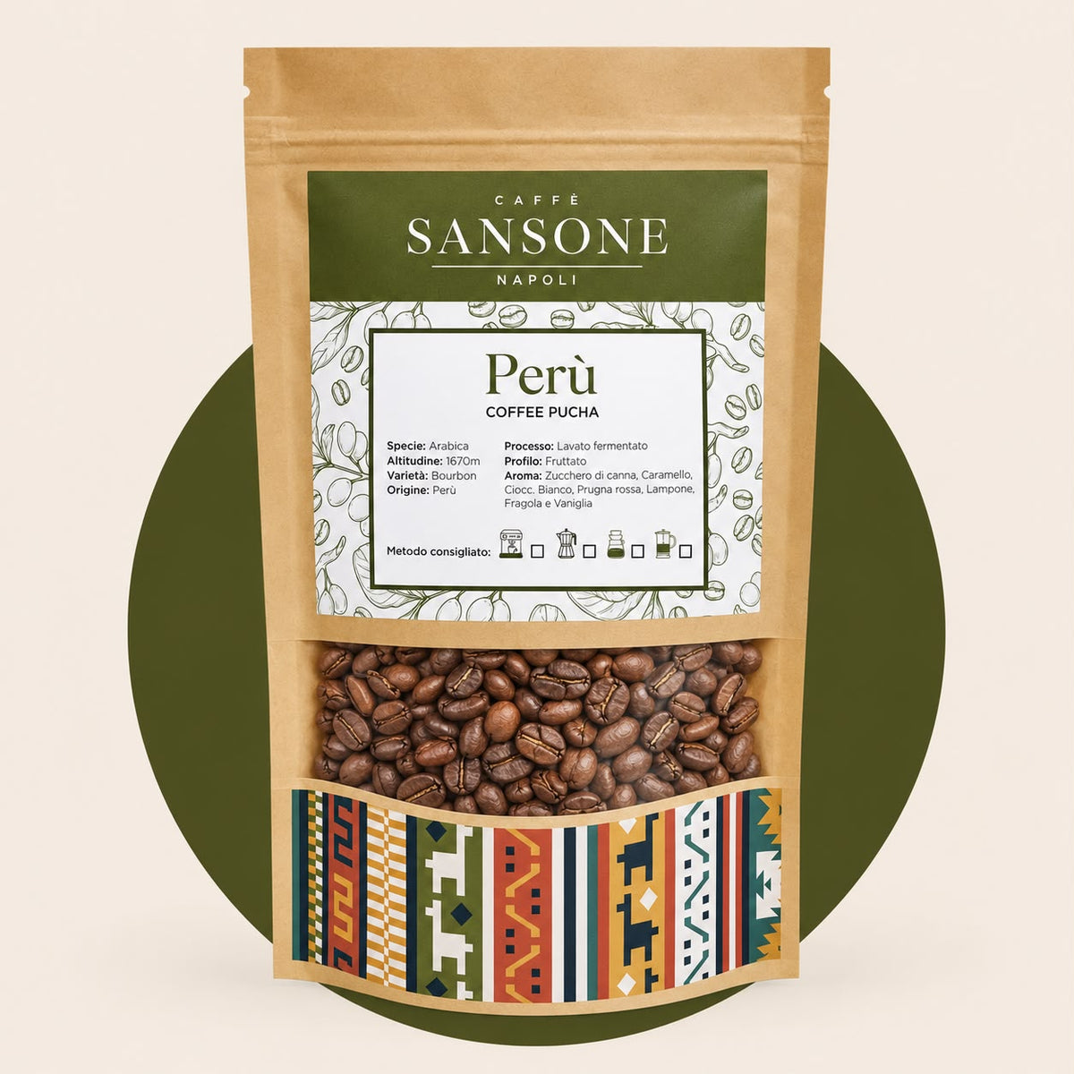 Caffè Wild Coffee Pucha – Perù Bourbon Specialty, SCA 87,50
