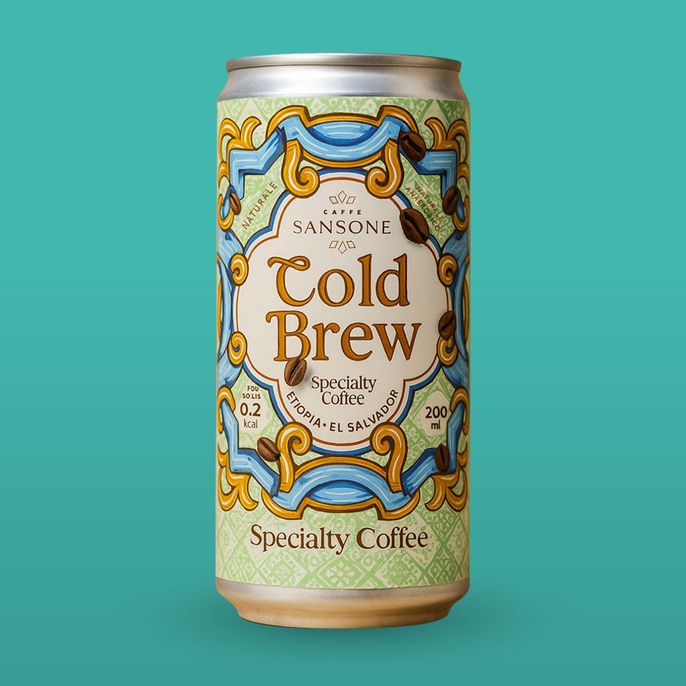 Cold Brew Caffè Freddo in Lattina 250ml | 100% Arabica Sansone