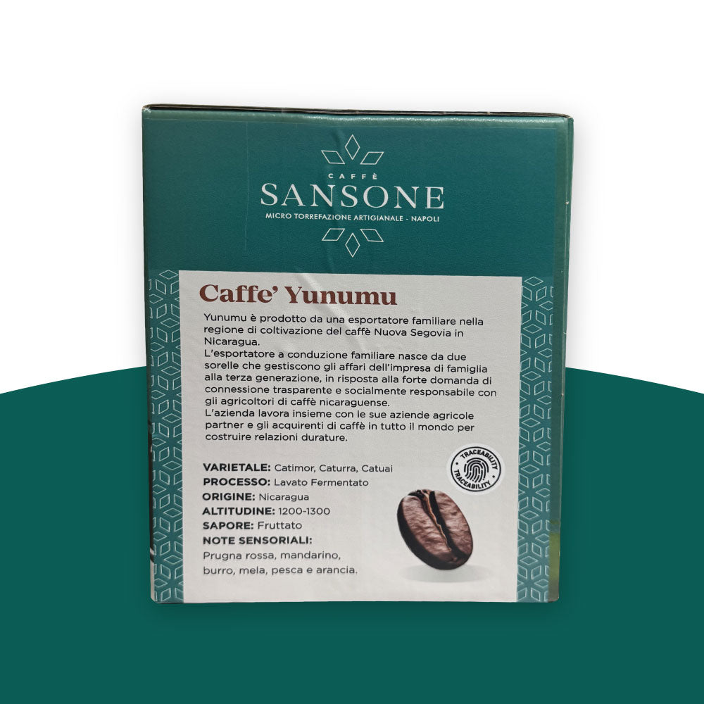 50 Cialde o capsule caffè Nicaragua Yunumu