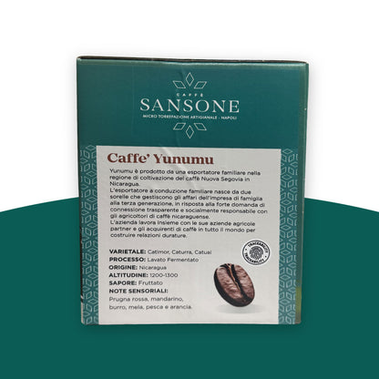 50 Cialde o capsule caffè Nicaragua Yunumu
